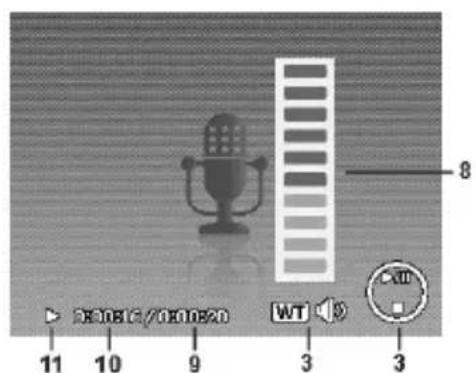 MEDION LIFE P43007 (MD 86341) - Displayanzeigen für die Ton-Wiedergabe - 2
