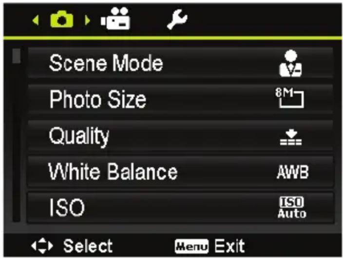 MEDION LIFE X44038 (MD 86938) - The photo menu - 1
