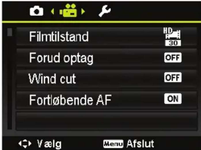 MEDION LIFE X44038 (MD 86938) - Videooptagelsesmenu - 1