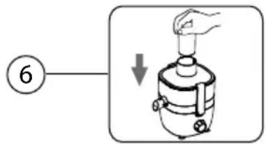 MEDION MD 17567 - Utilisation de la centrifugeuse - 1