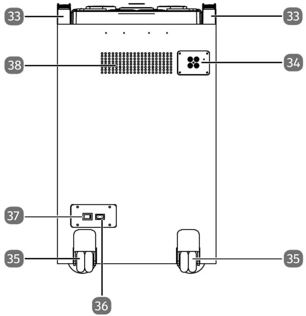 MEDION LIFE X64004 (MD 44050) - Lato posteriore - 1