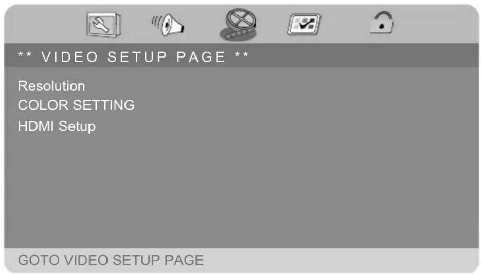 MEDION LIFE P71021 (MD 80036) - MENU HDMI SETUP - 1
