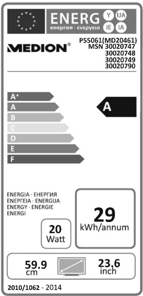 MEDION Akoya P55061 (MD 20461) - Fichetechnique - 1