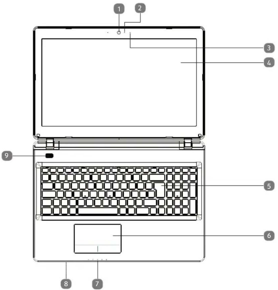 MEDION Akoya E6436 (MD 61600) - Vues détaillées - 1