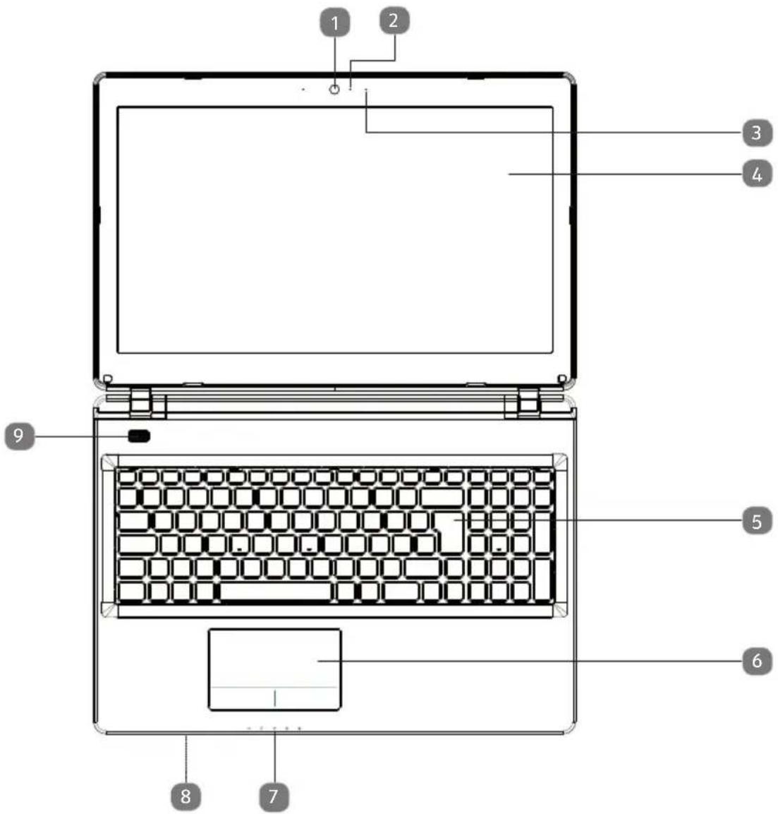 MEDION Akoya E6436 (MD 61600) - Aanzichten - 1