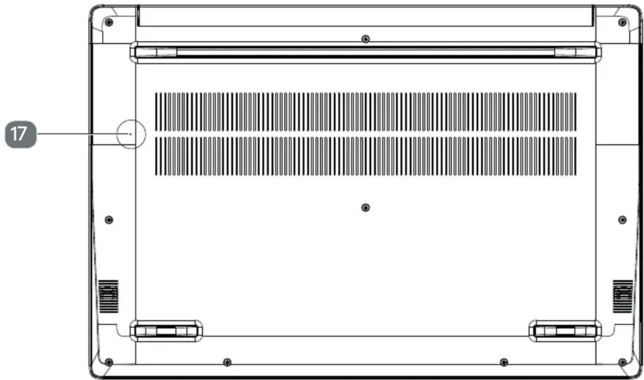 MEDION Akoya E6246 - Unterseite - 1