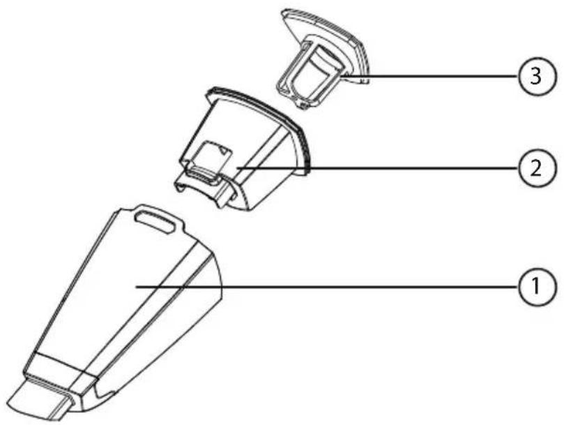 MEDION MD 16911 - Handstaubsauger zusammensetzen - 1