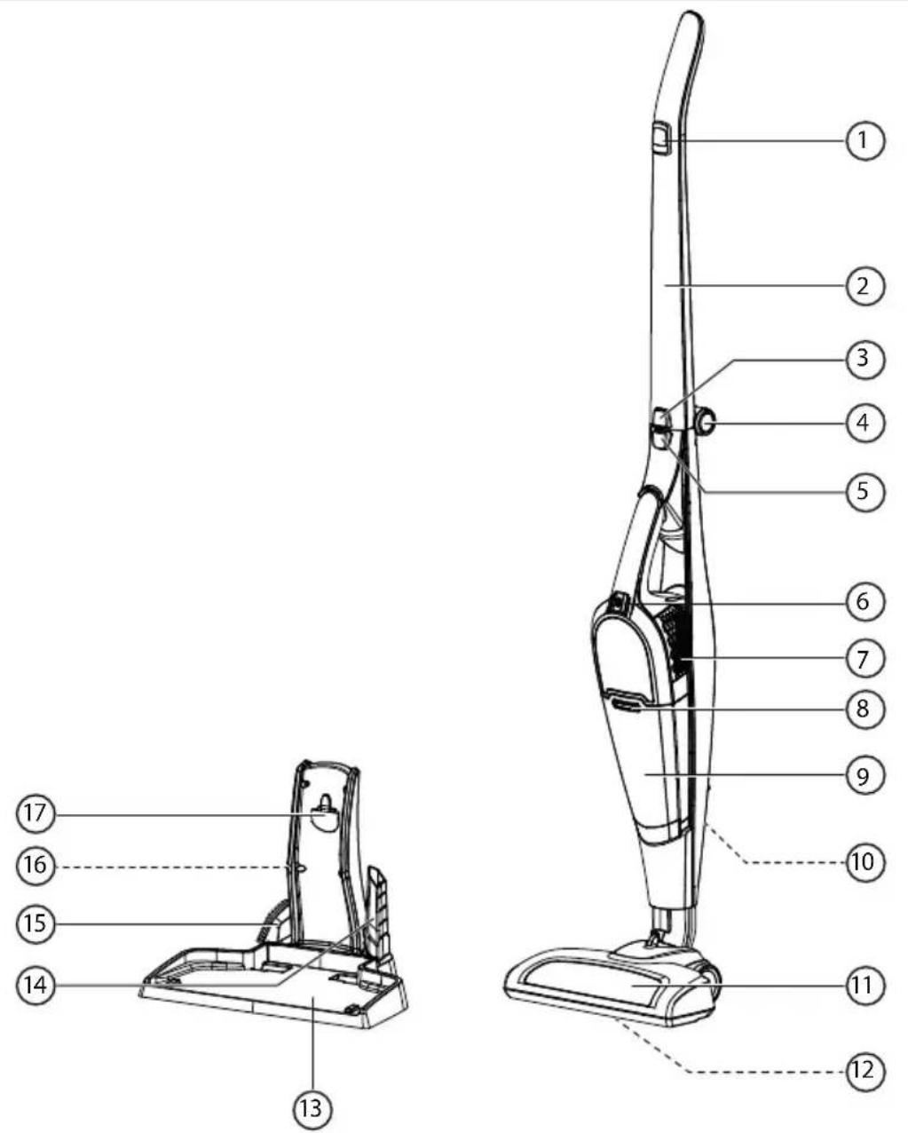MEDION MD 16911 - Overzicht van het apparaat - 1