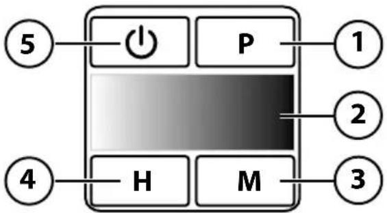 MEDION MD 16230 - Bedieningselementen - 1
