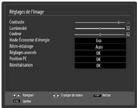 MEDION LIFE X16012 - Menu Image en mode VGA/PC - 1