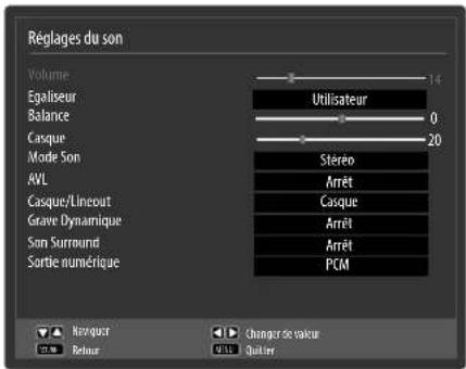 MEDION LIFE X16012 - Menu Son - 1
