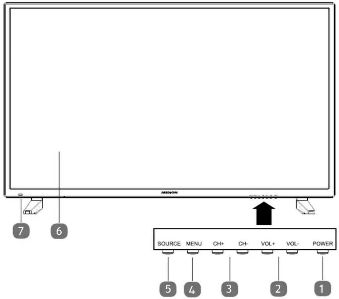 MEDION LIFE P18088 (MD 31178) - Lato anteriore - 1
