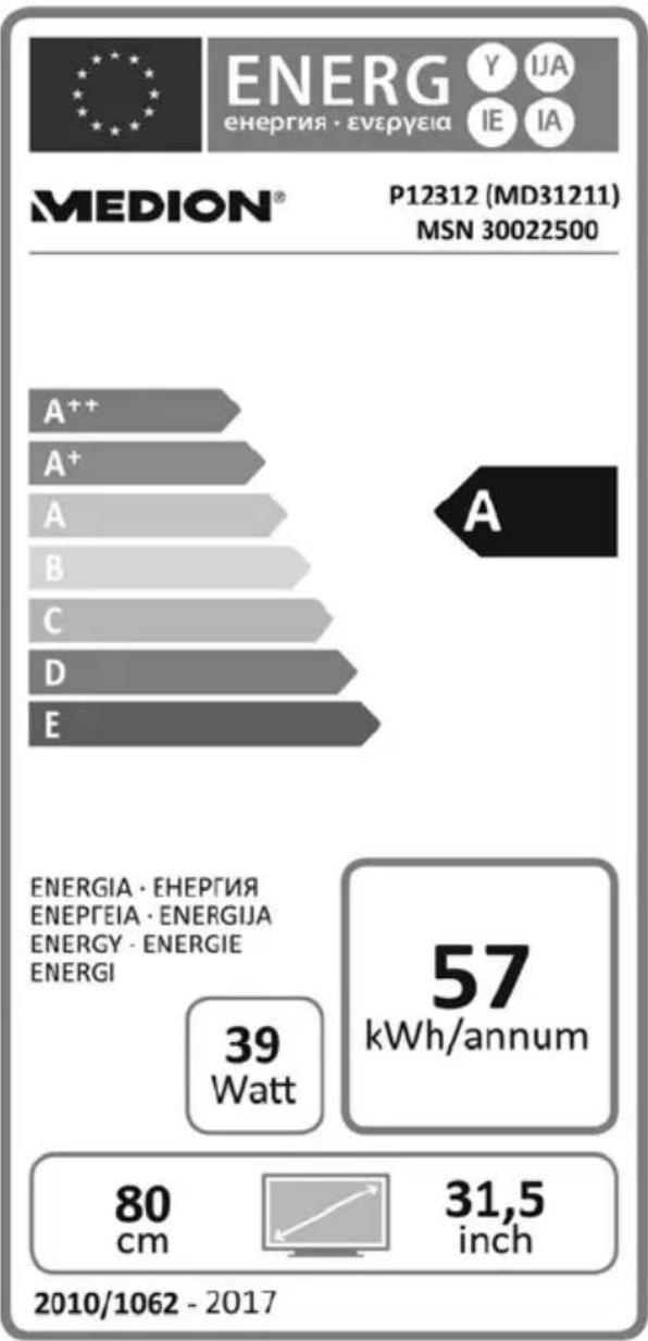 MEDION LIFE P12311 (MD 21445) - Scheda prodotto P12312 (MD 31211) - 1