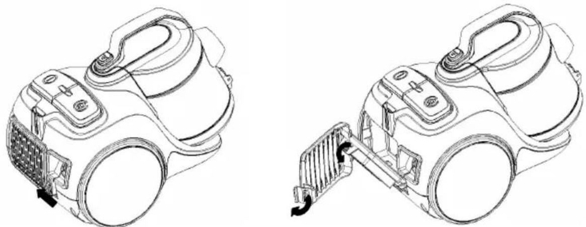 MEDION MD 18004 - Abluftfi Iter reinigen - 1
