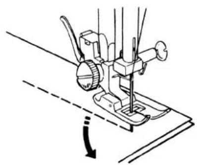 MEDION MD 15694 - Estrarre la stoff a dalla macchina da cucire - 1