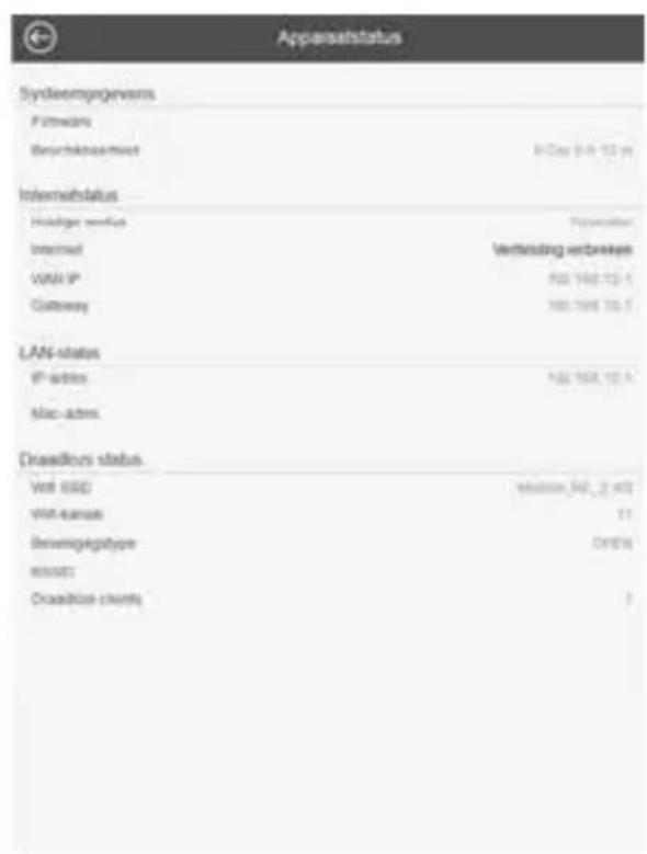 MEDION LIFE P85059 (MD 87959) - Apparaatstatus - 1