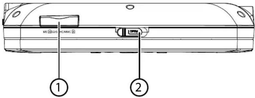 MEDION LIFE P72022 (MD 84873) - Bovenzijde dvd-speler - 1