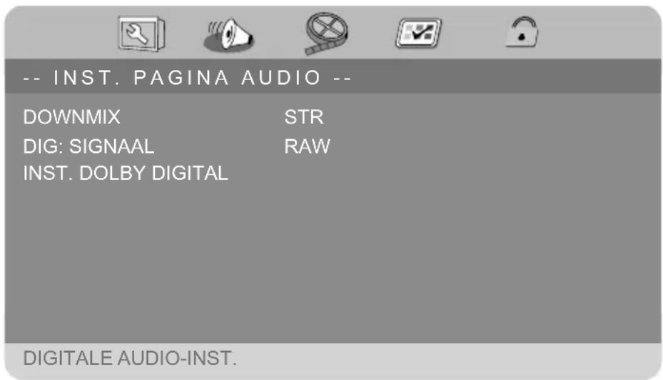MEDION LIFE P72022 (MD 84873) - Menu INSTALLATIEPAG. AUDIO - 1