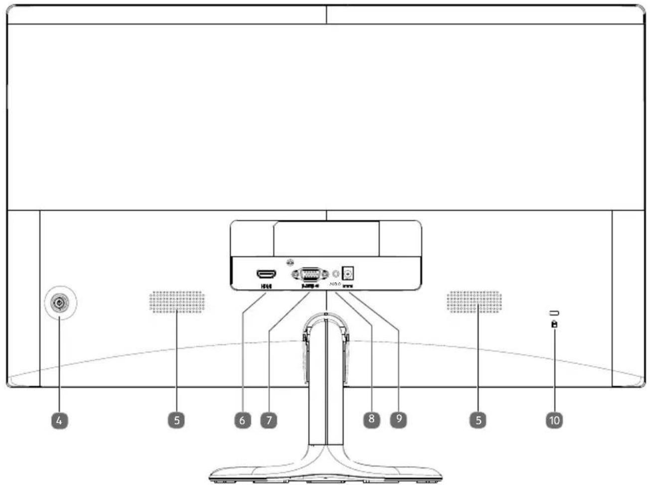 MEDION Akoya P52461 (MD 20641) - Achterkant - 2