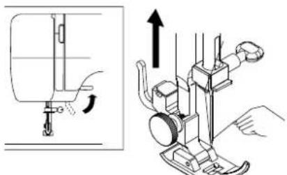 MEDION MD 18205 - Remontage du fi l inférieur - 1