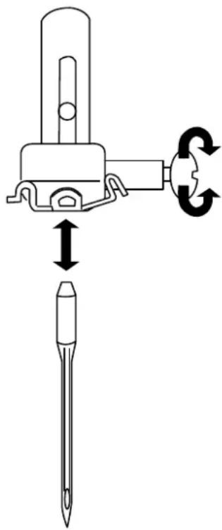 MEDION MD 18205 - Auswechseln der Nadel - 1