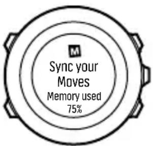 SUUNTO Ambit3 Sport 2.4 - Indicateur de mémoire restante - 1