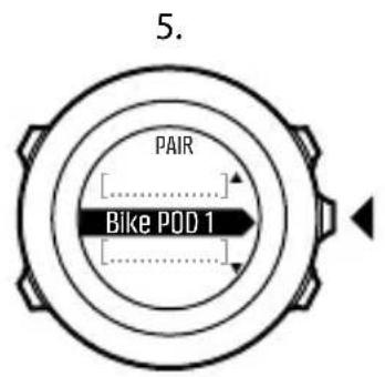 SUUNTO Ambit3 Sport 2.4 - Liaison des capteurs de vitesse et de foulée et capteurs de fréquence cardiaque - 4
