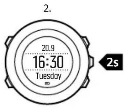 SUUNTO Ambit3 Sport 2.4 - Liaison des capteurs de vitesse et de foulée et capteurs de fréquence cardiaque - 1
