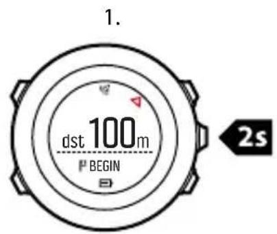 SUUNTO Ambit3 Sport 2.4 - Navigation le long d'un itinétaire - 18