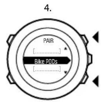 SUUNTO Ambit3 Sport 2.4 - Liaison des capteurs de vitesse et de foulée et capteurs de fréquence cardiaque - 3