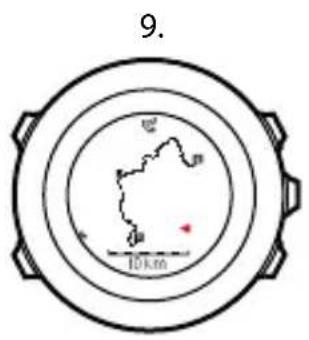 SUUNTO Ambit3 Sport 2.4 - Navigation le long d'un itinétaire - 11