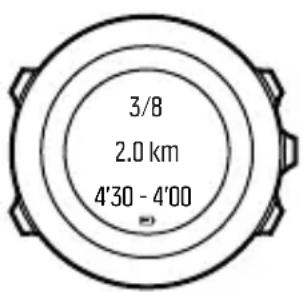 SUUNTO Ambit3 Sport 2.4 - Entrainements par intervals - 2