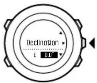 SUUNTO Ambit3 Sport 2.4 - Paramétrage de la declinaison - 3