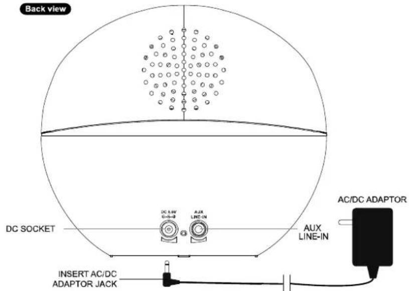 TECHNOLINE WT500 - Radio-reloj descentador con luz - 2