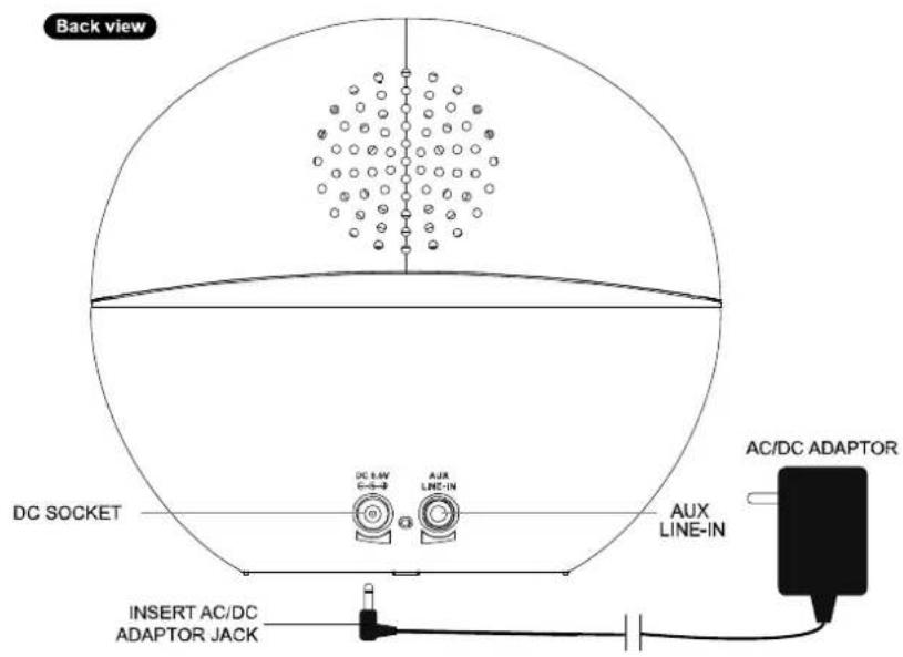 TECHNOLINE WT500 - Radiobudzik z lampką budzacja - 2