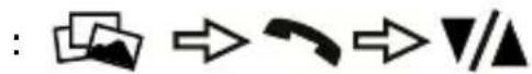 PANASONIC KXTU446 - Appuyez sur ▲. →: Seleccionnez . - 8