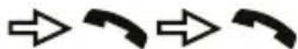 PANASONIC KXTU446 - Appuyez sur ▲. →: Seleccionnez . - 6