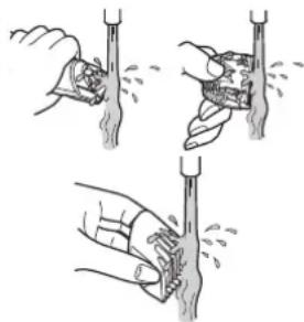 PANASONIC ERGC63 - Pour enlever les grosses impuretés - 1