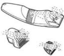 PANASONIC ERGC63 - remove heavy dirt - 2