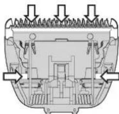 PANASONIC ERGC63 - Mazání - 1