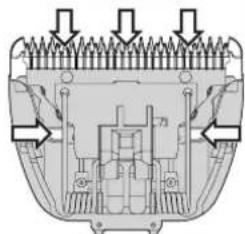 PANASONIC ERGC63 - Hlavná čast' a čepel' - 1