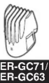 PANASONIC ERGC63 - Parts identification - 4