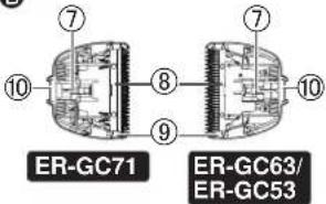 PANASONIC ERGC63 - İçindekiler - 1