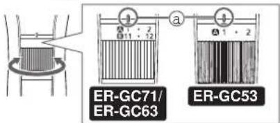 PANASONIC ERGC63 - Kuinka säätää leikkauskorkeutta - 1