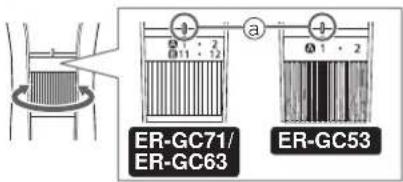 PANASONIC ERGC63 - Cum reglați lungimea tunsului - 1