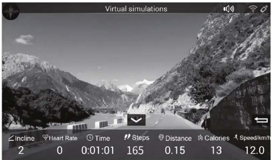 Cardiostrong TR70 - Vidéos de parcours virtuels - 2
