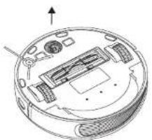 eufy RoboVac L70 Hybrid - Nettoyer la roue pivotante - 2