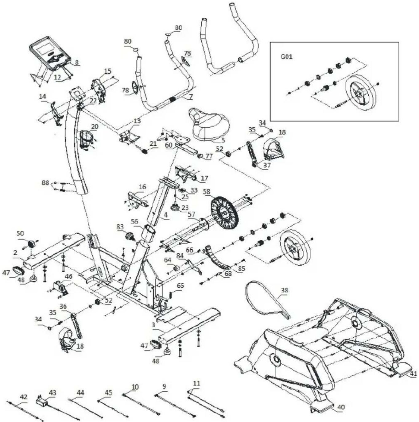 BH FITNESS H832I - H832i - 1