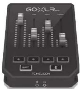 TC HELICON GO XLR Mini - Étapes de configuration bienvenu - 1