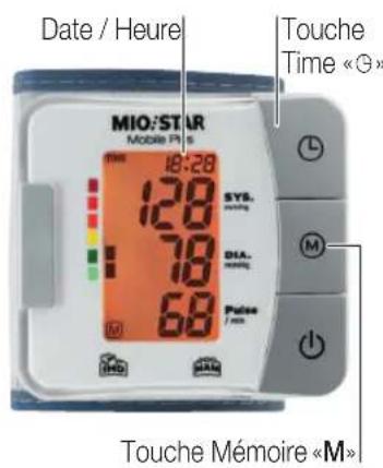MIO STAR Mobile Plus - Réglage de l'heure et de la date - 7